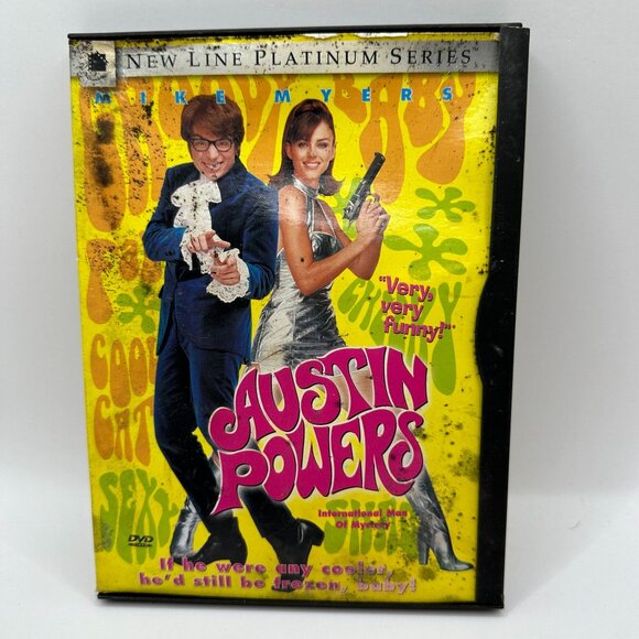 Austin Powers International Man Of Mystery DVD Mike Myers New Line Platinum - Picture 2 of 4